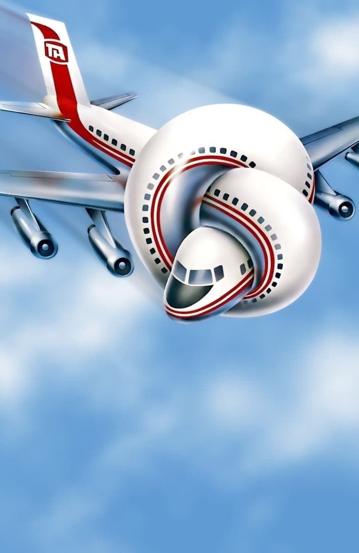 Airplane background