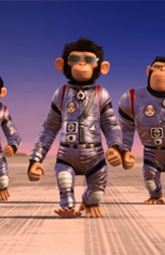 Space Chimps background