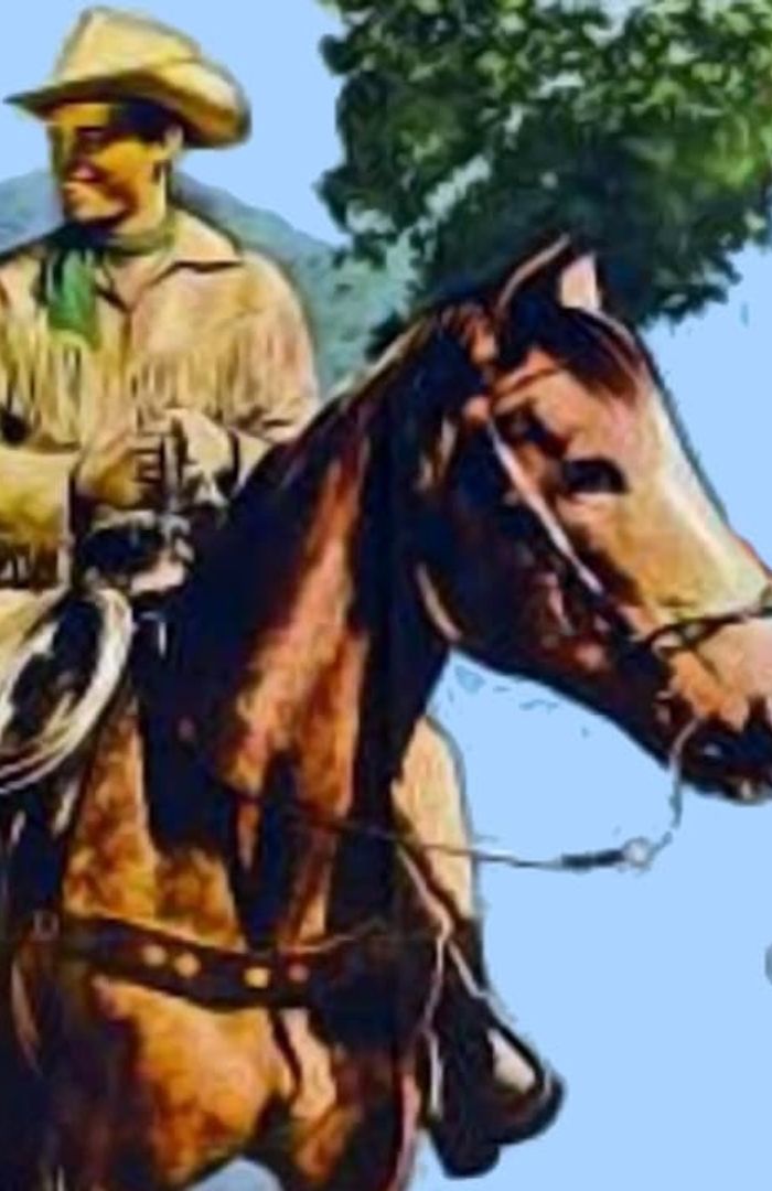 Wild Bill Hickok Guy Madison series background