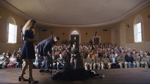 Barry Watson, Kaci Walfall, Alie Urquhart, and Kenneth Trujillo in Naomi (2022)