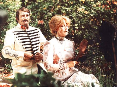 Kveta Fialová and Pavel Landovský in Straw Hat (1972)