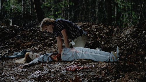 Marianne Kanter and Mark Soper in Blood Rage (1987)