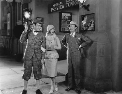 Albert Conti, Marion Davies, and William Haines in Show People (1928)