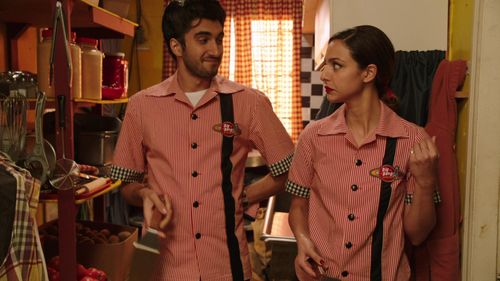 Shayan Sobhian and Tala Ashe in DC's Legends of Tomorrow (2016)