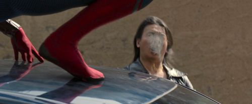 Yu Lew and Tom Holland in Spider-Man: Homecoming (2017)