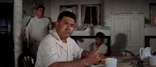 Joe Di Reda, Simon Oakland, and Gus Trikonis in The Sand Pebbles (1966)