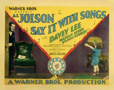 Al Jolson and Davey Lee in Say It with Songs (1929)