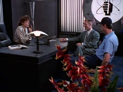 Louan Gideon, John Marzilli, and John Nielsen in The Secret World of Alex Mack (1994)