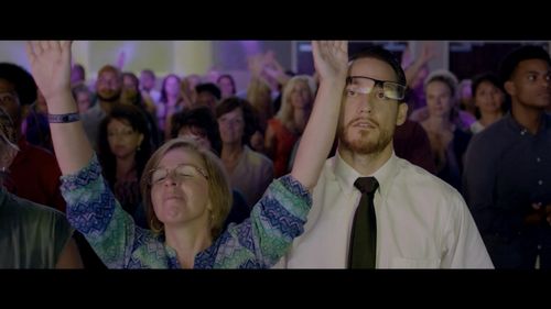 Still from SMALL GROUP.