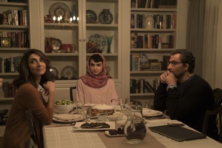 Peter Macdissi, Necar Zadegan, and Marwan Salama in Here and Now (2018)