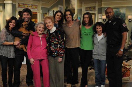 On the set of 