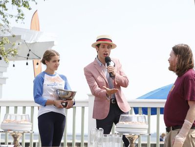 Donal Logue, Paulo Costanzo, and Savannah Wise in Royal Pains (2009)