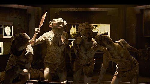 Shara Kim, Anna Cyzon, and Jordan Clark in Silent Hill: Revelation (2012)