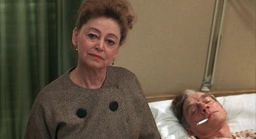 Joseph Boley and Sylvia Davis in Alice's Restaurant (1969)