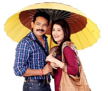 Atul Kulkarni and Sagarika Ghatge in Premachi Goshta (2013)