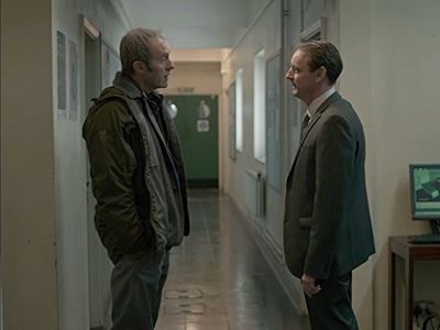 Stephen Dillane and Steven Elder in The Tunnel (2013)