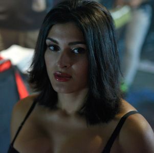 Shawna Craig on set as 