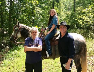 Rural Cherokee County, Oklahoma location for WILDFIRE movie