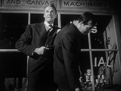 John Payne and Sonny Tufts in The Crooked Way (1949)