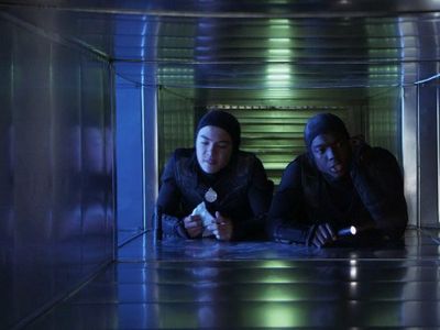 Carlos Knight and Ryan Potter in Supah Ninjas (2011)