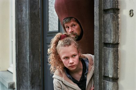 Johan Heldenbergh and Savannah Vandendriessche in My Dad Is a Sausage (2021)