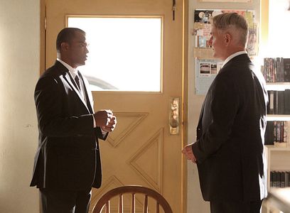 Mark Harmon and Daniel E. Smith in NCIS (2003)