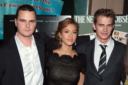 Jessica Alba, Hayden Christensen, and Joby Harold