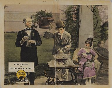 Stan Laurel and Edward Jefferson in The Weak-End Party (1922)