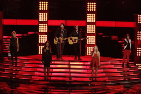 Michelle Chamuel, Amber Carrington, and Danielle Bradbery in The Voice (2011)
