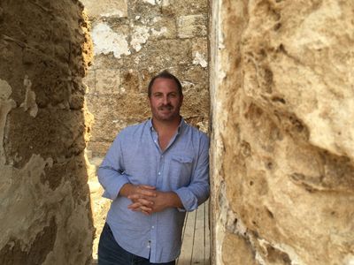 At Caesarea Maritima, Israel