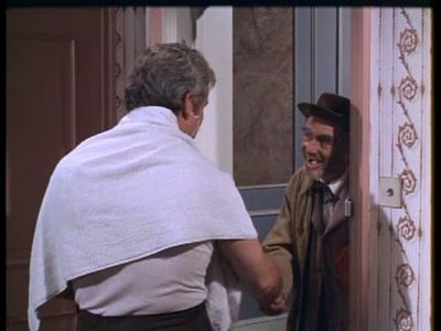 Richard Bradford and John Garrie in Man in a Suitcase (1967)