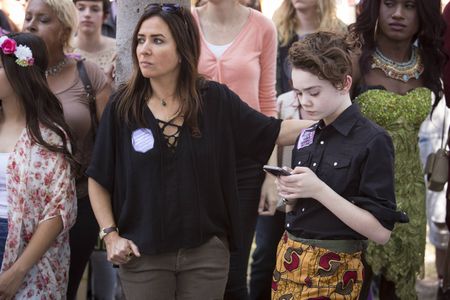 Pamela Adlon and Hannah Riley in Better Things (2016)