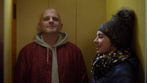 Hynek Cermák and Katerina Janecková in National Street (2019)