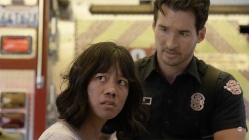 Faye Tamasa as Mai in Station 19 S5 Episode 16