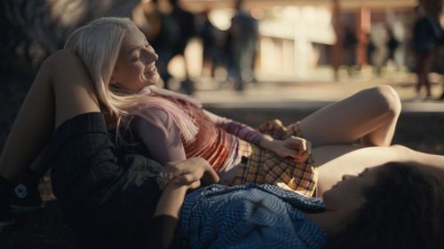 Zendaya and Hunter Schafer in Euphoria (2019)