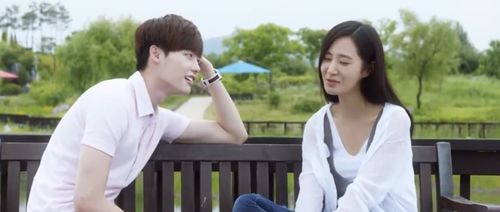 Lee Jong-Suk and Yuri Kwon in No Breathing (2013)