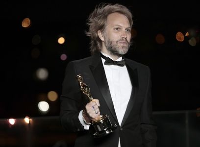 Florian Zeller at an event for The Father (2020)