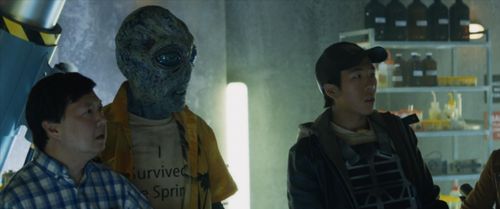 Jason Isaacs, Ken Jeong, and Trystan Go in Occupation: Rainfall (2020)