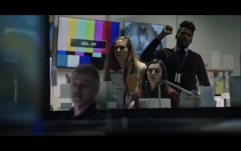 Victoria Tate and Kelvin Taylor in The Morning Show (2019)