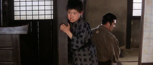 Shintarô Katsu and Masanori Machida in Zatoichi's Vengeance (1966)
