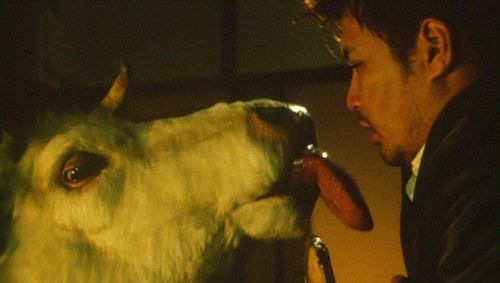 Yûta Sone and Tokitoshi Shiota in Gozu (2003)