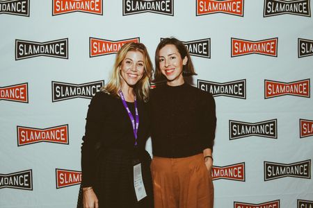 Kelly Pendygraft and Amanda Lovejoy Street at an event for Magic Bullet (2018)