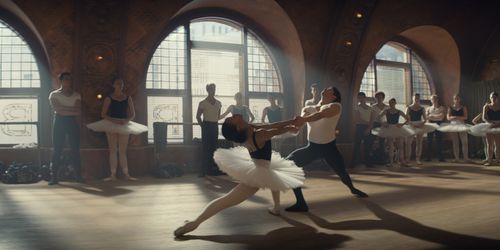 Kylie Jefferson and Barton Cowperthwaite in Tiny Pretty Things (2020)