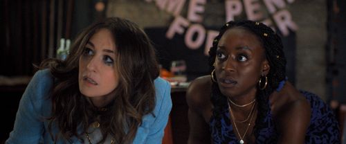 Kat Foster and Ito Aghayere in Fear the Night (2023)
