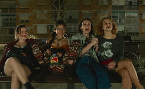 Vicky Luengo, Carolina Yuste, Ángela Cervantes, and Elisabet Casanovas in Chavalas (2021)