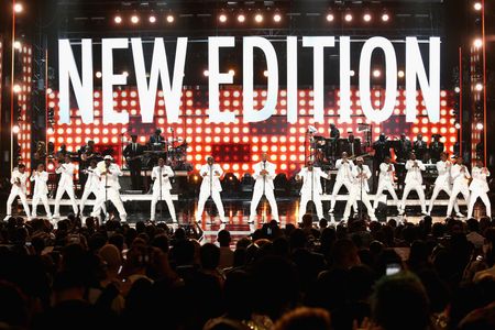 Ricky Bell, Bobby Brown, Ronnie DeVoe, Michael Bivins, Ralph E. Tresvant, and Johnny Gill