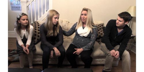 Aliyah Studt, Molly Cravens, Courtni Aries, and Cody Jarvis in Up on High Ground (2014)