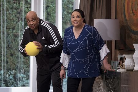 Joseph Simmons and Justine Simmons in All About the Washingtons (2018)