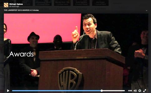 Young Man Kang @Warner Bros. Studio during LAWEBFEST 2016
