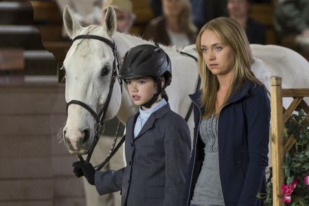 Amber Marshall and Alisha Newton in Heartland (2007)